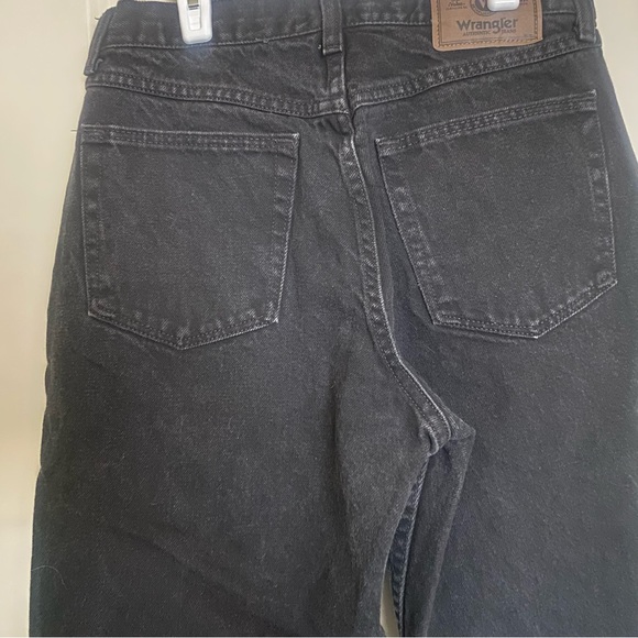 Vintage Wrangler Black Relaxed Fit High-Rise Mom Jeans 30 x 32 - Picture 4 of 10